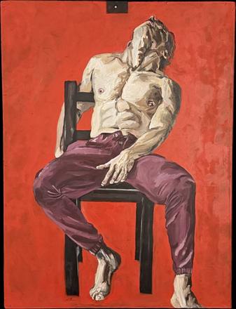 El peso de estar, Diego Conti