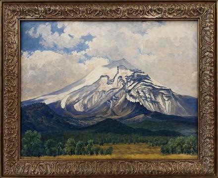 Popocatépetl. Desde el Paso de Cortés, Genaro Castañeda